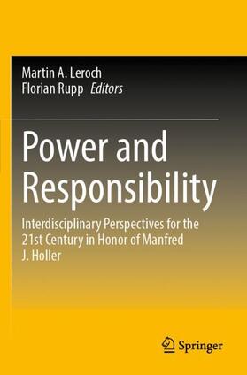 Rupp / Leroch |  Power and Responsibility | Buch |  Sack Fachmedien