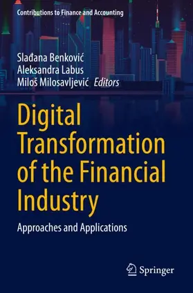 Benkovic / Benkovic / Milosavljevic |  Digital Transformation of the Financial Industry | Buch |  Sack Fachmedien