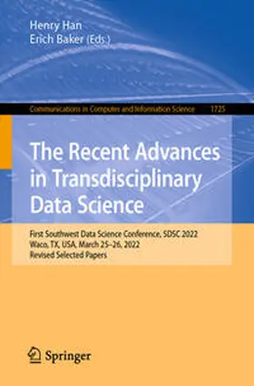 Han / Baker |  The Recent Advances in Transdisciplinary Data Science | eBook | Sack Fachmedien