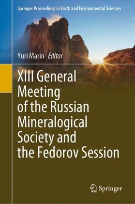 Marin |  XIII General Meeting of the Russian Mineralogical Society and the Fedorov Session | Buch |  Sack Fachmedien
