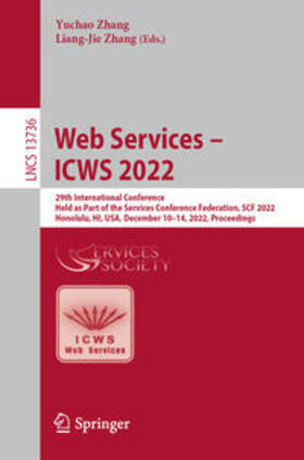 Zhang |  Web Services – ICWS 2022 | eBook | Sack Fachmedien