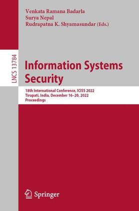Badarla / Shyamasundar / Nepal |  Information Systems Security | Buch |  Sack Fachmedien