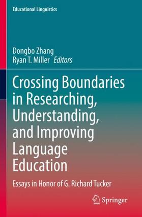 Miller / Zhang |  Crossing Boundaries in Researching, Understanding, and Improving Language Education | Buch |  Sack Fachmedien