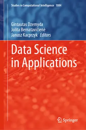 Dzemyda / Bernataviciene / Bernataviciene |  Data Science in Applications | eBook | Sack Fachmedien