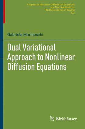 Marinoschi |  Dual Variational Approach to Nonlinear Diffusion Equations | Buch |  Sack Fachmedien