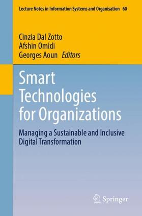 Dal Zotto / Aoun / Omidi |  Smart Technologies for Organizations | Buch |  Sack Fachmedien