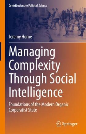 Horne |  Managing Complexity Through Social Intelligence | Buch |  Sack Fachmedien