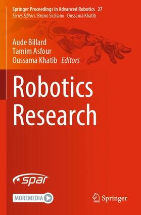Billard / Asfour / Khatib |  Robotics Research | Buch |  Sack Fachmedien
