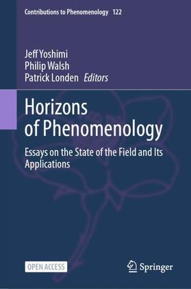 Yoshimi / Londen / Walsh |  Horizons of Phenomenology | Buch |  Sack Fachmedien