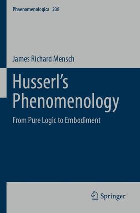 Mensch |  Husserl¿s Phenomenology | Buch |  Sack Fachmedien