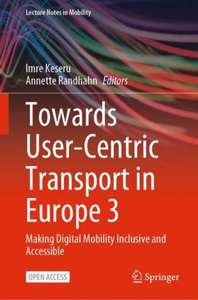 Randhahn / Keseru |  Towards User-Centric Transport in Europe 3 | Buch |  Sack Fachmedien