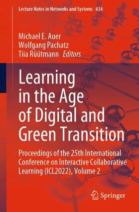 Auer / Rüütmann / Pachatz |  Learning in the Age of Digital and Green Transition | Buch |  Sack Fachmedien