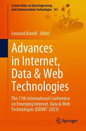 Barolli |  Advances in Internet, Data & Web Technologies | Buch |  Sack Fachmedien