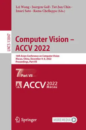 Wang / Gall / Chin |  Computer Vision – ACCV 2022 | eBook | Sack Fachmedien