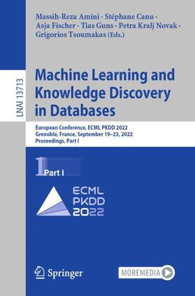 Amini / Canu / Tsoumakas |  Machine Learning and Knowledge Discovery in Databases | Buch |  Sack Fachmedien