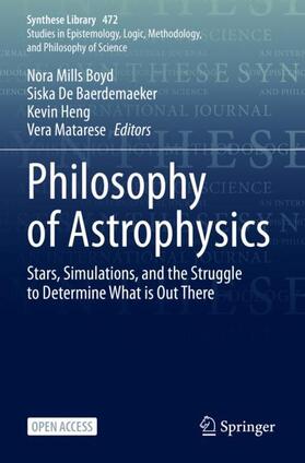 Mills Boyd / Matarese / De Baerdemaeker |  Philosophy of Astrophysics | Buch |  Sack Fachmedien