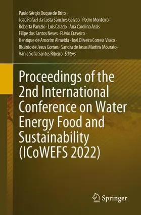 Duque de Brito / Correia Vasco / da Costa Sanches Galvão |  Proceedings of the 2nd International Conference on Water Energy Food and Sustainability (ICoWEFS 2022) | Buch |  Sack Fachmedien