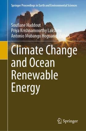 Haddout / Hoguane / Krishnamoorthy Lakshmi |  Climate Change and Ocean Renewable Energy | Buch |  Sack Fachmedien