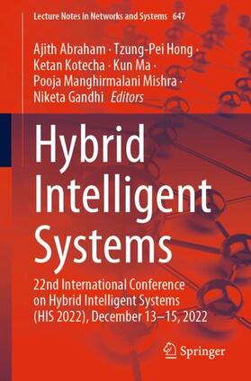 Abraham / Hong / Gandhi |  Hybrid Intelligent Systems | Buch |  Sack Fachmedien