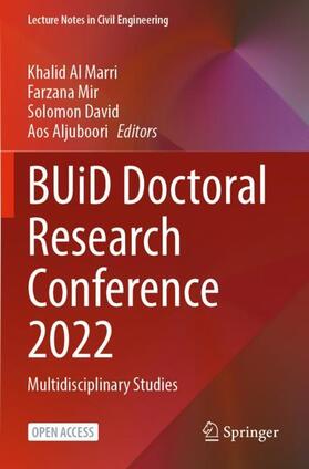 Al Marri / Aljuboori / Mir |  BUiD Doctoral Research Conference 2022 | Buch |  Sack Fachmedien