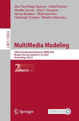 Dang-Nguyen / Gurrin / Larson |  MultiMedia Modeling | Buch |  Sack Fachmedien