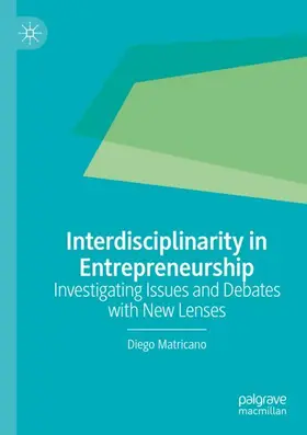 Matricano |  Interdisciplinarity in Entrepreneurship | Buch |  Sack Fachmedien