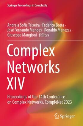 Teixeira / Botta / Mangioni |  Complex Networks XIV | Buch |  Sack Fachmedien