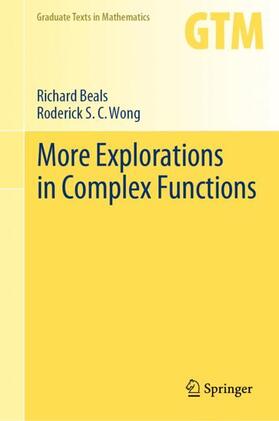 Wong / Beals |  More Explorations in Complex Functions | Buch |  Sack Fachmedien