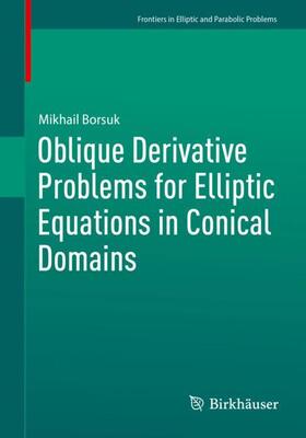 Borsuk |  Oblique Derivative Problems for Elliptic Equations in Conical Domains | Buch |  Sack Fachmedien