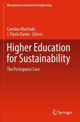 Davim / Machado |  Higher Education for Sustainability | Buch |  Sack Fachmedien