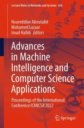 Aboutabit / Hafidi / Lazaar |  Advances in Machine Intelligence and Computer Science Applications | Buch |  Sack Fachmedien