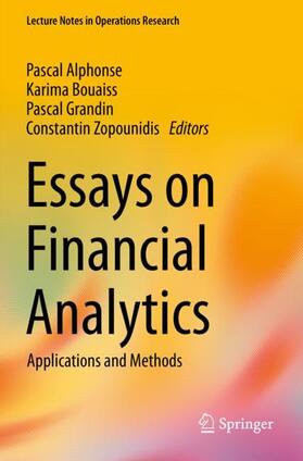 Alphonse / Bouaiss / Grandin |  Essays on Financial Analytics | Buch |  Sack Fachmedien