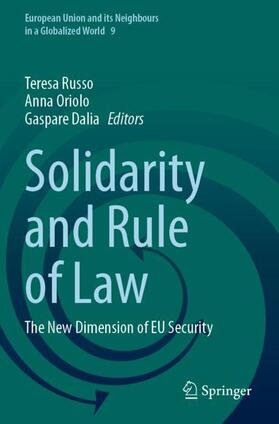 Russo / Dalia / Oriolo |  Solidarity and Rule of Law | Buch |  Sack Fachmedien