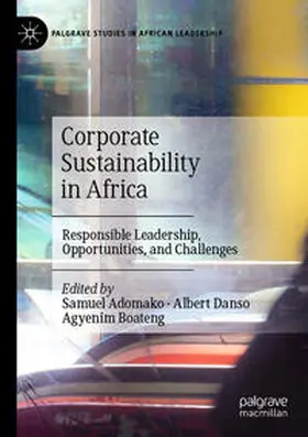 Adomako / Boateng / Danso |  Corporate Sustainability in Africa | Buch |  Sack Fachmedien