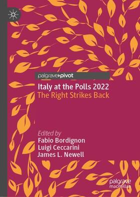 Bordignon / Newell / Ceccarini |  Italy at the Polls 2022 | Buch |  Sack Fachmedien