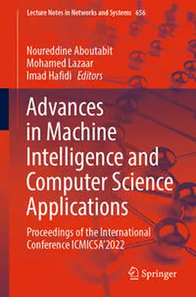 Aboutabit / Lazaar / Hafidi |  Advances in Machine Intelligence and Computer Science Applications | eBook | Sack Fachmedien