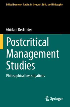 Deslandes |  Postcritical Management Studies | Buch |  Sack Fachmedien