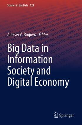 Bogoviz |  Big Data in Information Society and Digital Economy | Buch |  Sack Fachmedien