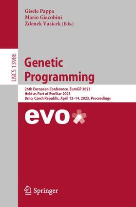 Pappa / Vasicek / Giacobini |  Genetic Programming | Buch |  Sack Fachmedien