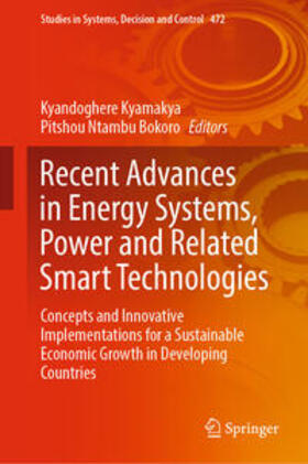 Kyamakya / Bokoro |  Recent Advances in Energy Systems, Power and Related Smart Technologies | eBook | Sack Fachmedien