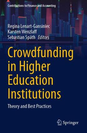 Lenart-Gansiniec / Späth / Wenzlaff |  Crowdfunding in Higher Education Institutions | Buch |  Sack Fachmedien