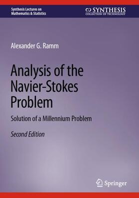 Ramm |  Analysis of the Navier-Stokes Problem | Buch |  Sack Fachmedien