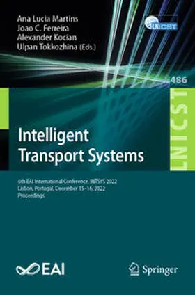 Martins / Ferreira / Kocian |  Intelligent Transport Systems | eBook | Sack Fachmedien