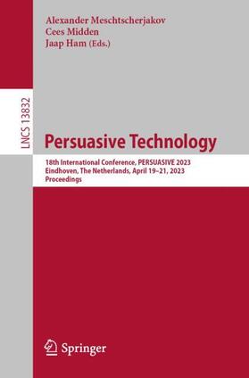 Meschtscherjakov / Ham / Midden |  Persuasive Technology | Buch |  Sack Fachmedien