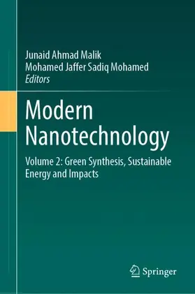 Sadiq Mohamed / Malik |  Modern Nanotechnology | Buch |  Sack Fachmedien