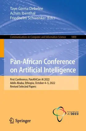 Girma Debelee / Schwenker / Ibenthal |  Pan-African Conference on Artificial Intelligence | Buch |  Sack Fachmedien