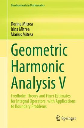 Mitrea |  Geometric Harmonic Analysis V | Buch |  Sack Fachmedien