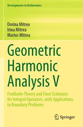 Mitrea |  Geometric Harmonic Analysis V | Buch |  Sack Fachmedien