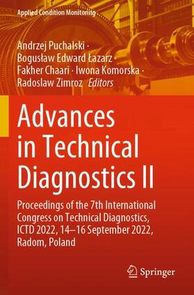 Puchalski / Lazarz / Lazarz |  Advances in Technical Diagnostics II | Buch |  Sack Fachmedien