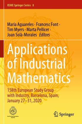 Aguareles / Font / Solà-Morales |  Applications of Industrial Mathematics | Buch |  Sack Fachmedien